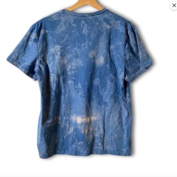 Custom Bleached National Lampoon's Christmas Vacation Men's Graphic T-Shirt - Picture 2 of 4